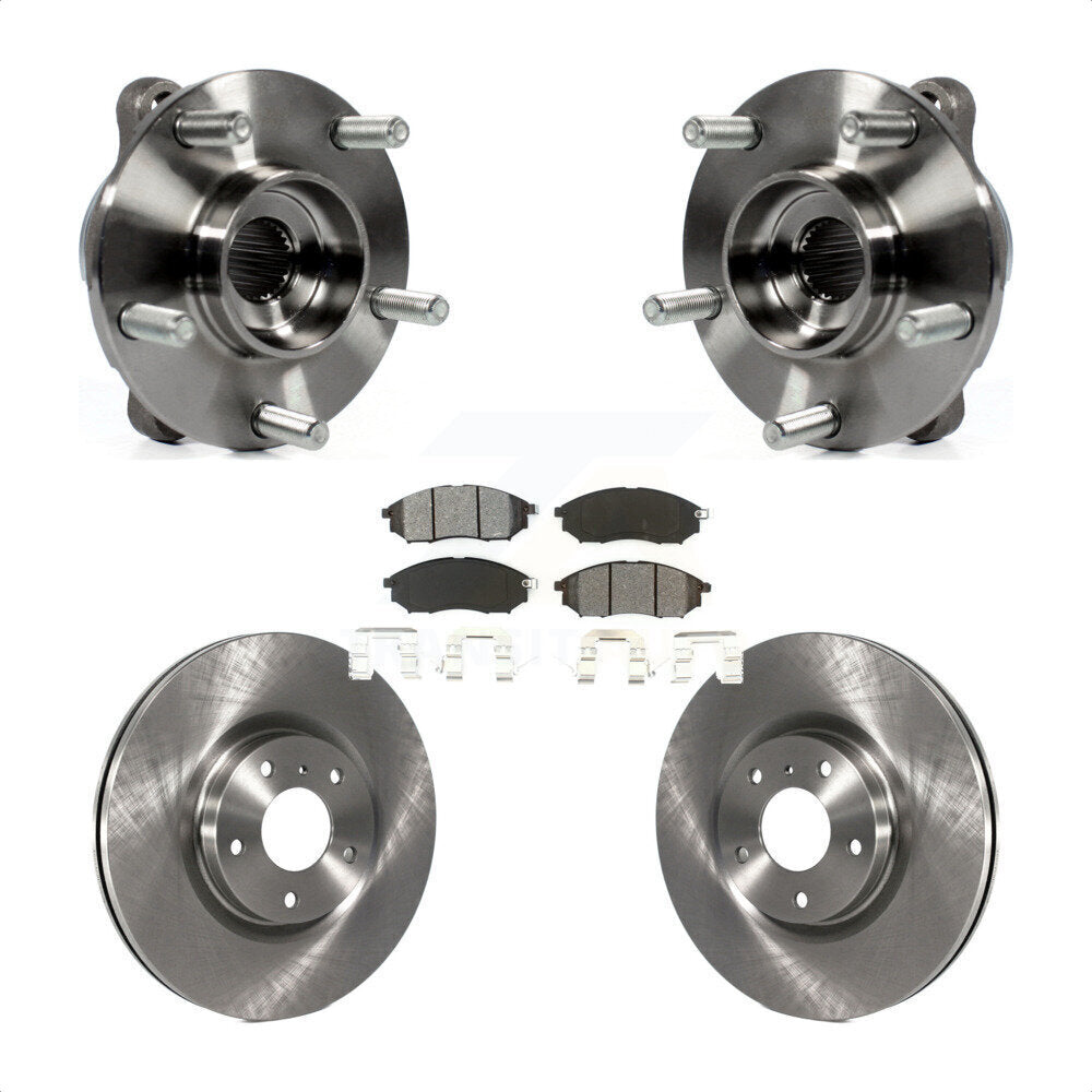 Transit Auto KBB-105810 Wheel Bearing and Hub Assembly for 2006-2019 INFINITI Q40, INFINITI Q70L, INFINITI QX70 & more - Front product image