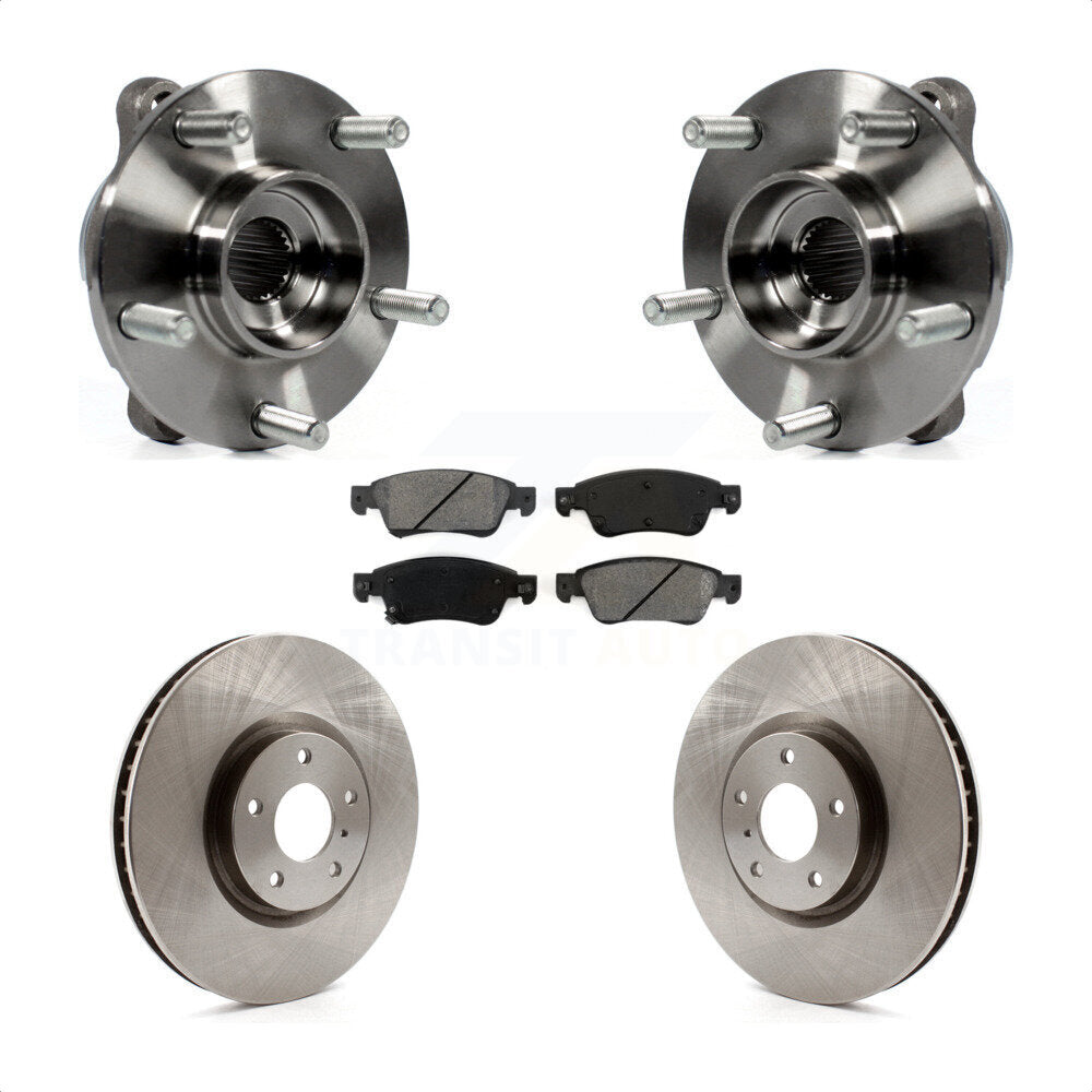 Transit Auto KBB-105812 Wheel Bearing and Hub Assembly for 2007-2015 INFINITI Q60, INFINITI G35 - Front product image