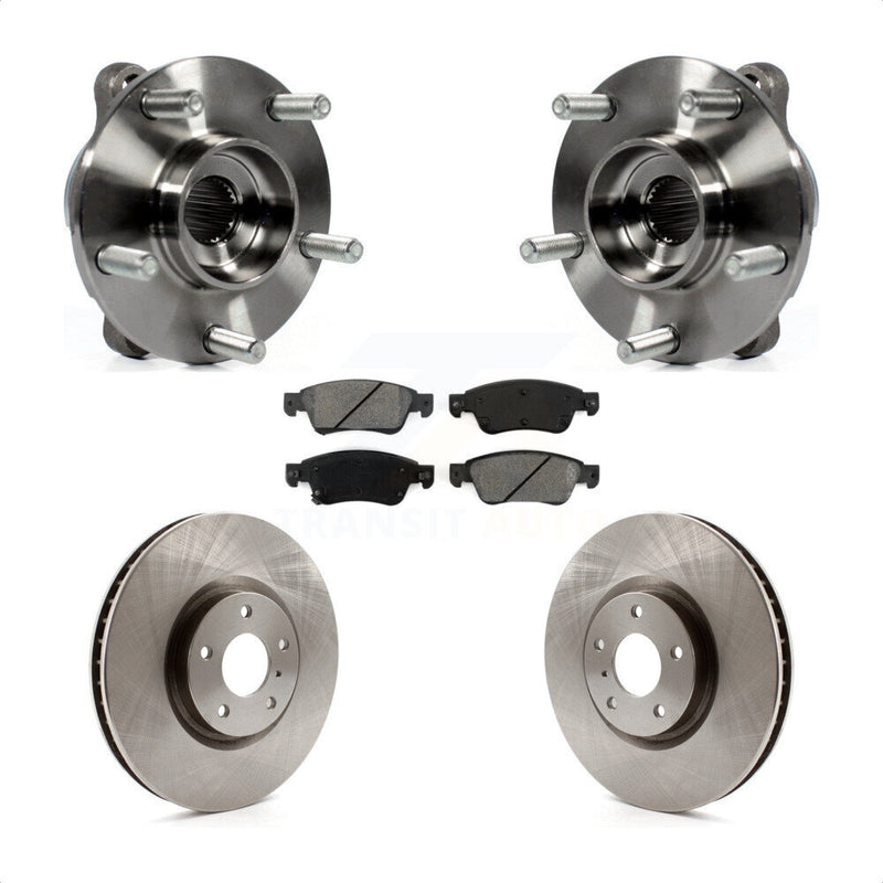 Transit Auto KBB-105812 Wheel Bearing and Hub Assembly for 2007-2015 INFINITI Q60, INFINITI G35 - Front product image