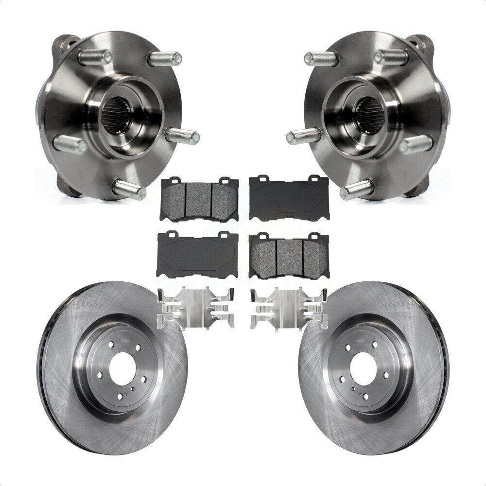 Transit Auto KBB-105813 Wheel Bearing and Hub Assembly for 2009-2023 INFINITI Q60, INFINITI Q70L, INFINITI Q50 & more - Front product image