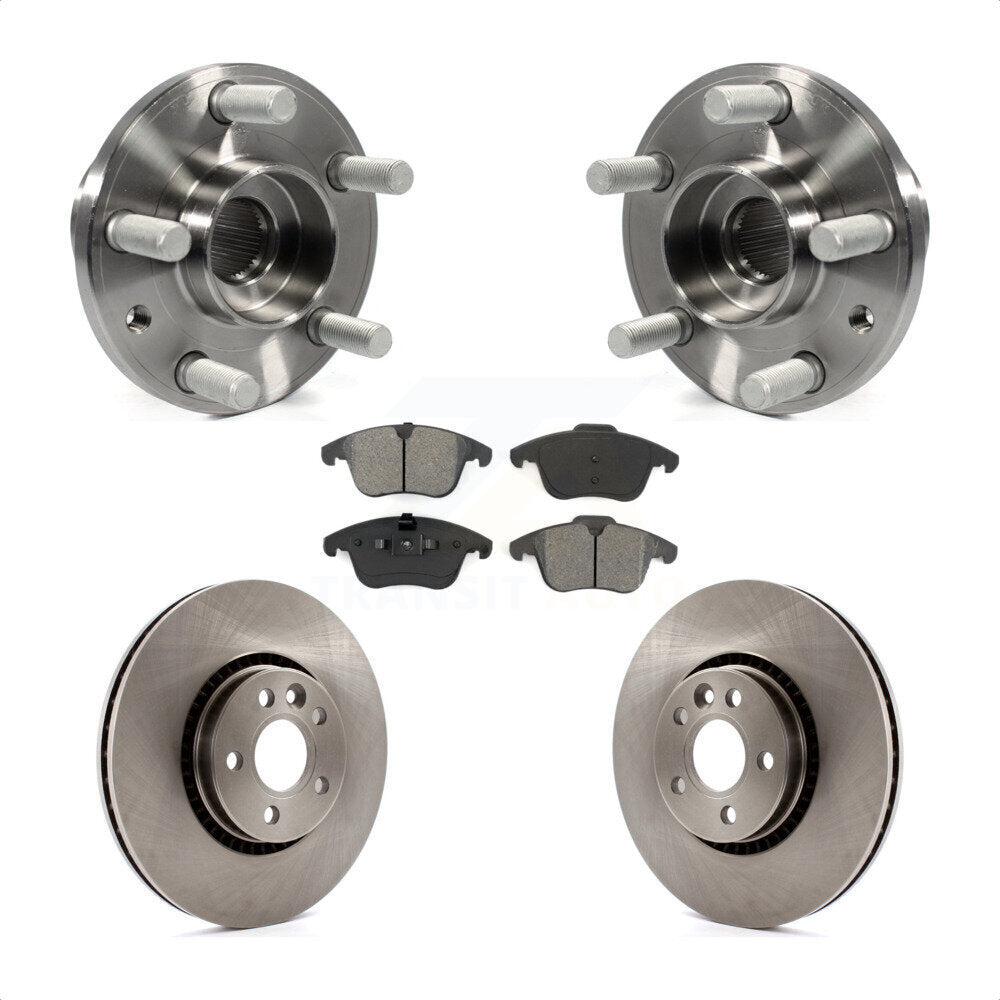 Transit Auto KBB-105818 Wheel Bearing and Hub Assembly for 2008-2015 Land Rover LR2 - Front product image