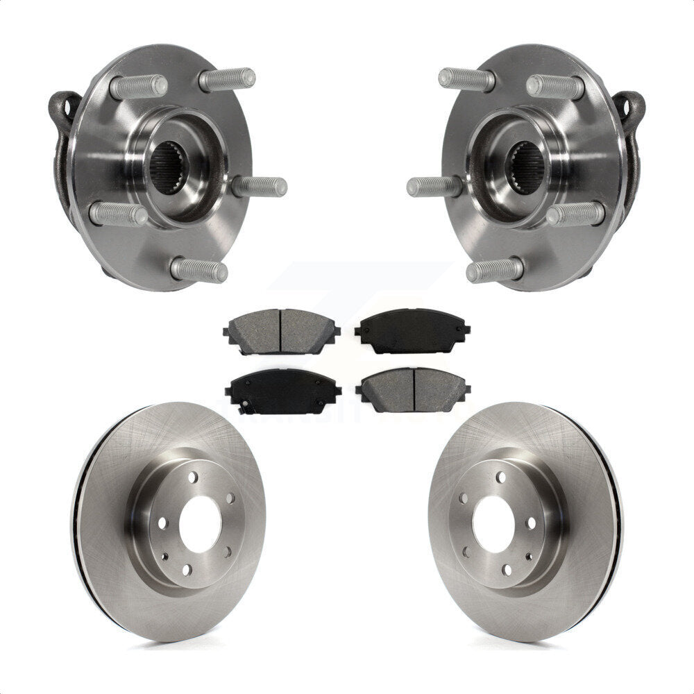 Transit Auto KBB-105831 Wheel Bearing and Hub Assembly for 2014-2021 Mazda CX-3, Mazda 3, Mazda 3 Sport - Front product image