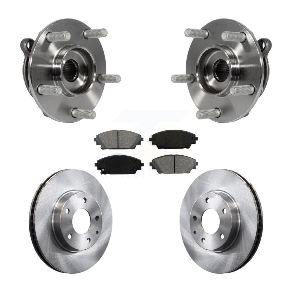 Transit Auto KBB-105833 Wheel Bearing and Hub Assembly for 2014-2021 Mazda CX-3, Mazda 3, Mazda 3 Sport - Front product image
