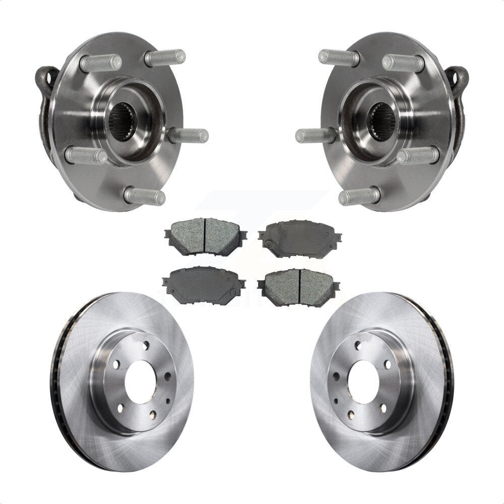Transit Auto KBB-105834 Wheel Bearing and Hub Assembly for 2014-2018 Mazda 3 Sport, Mazda 3 - Front product image