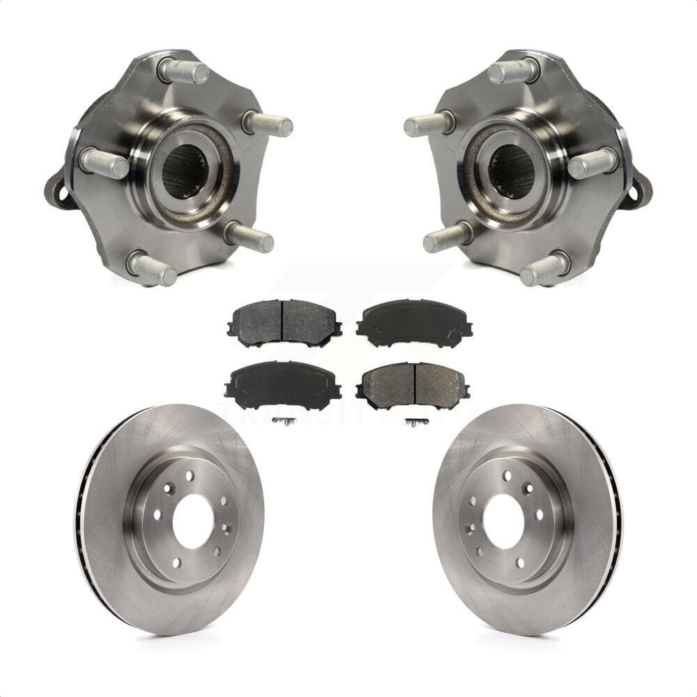 Transit Auto KBB-105835 Wheel Bearing and Hub Assembly for 2014-2022 Nissan Rogue, Nissan Qashqai, Nissan Rogue Sport - Front product image