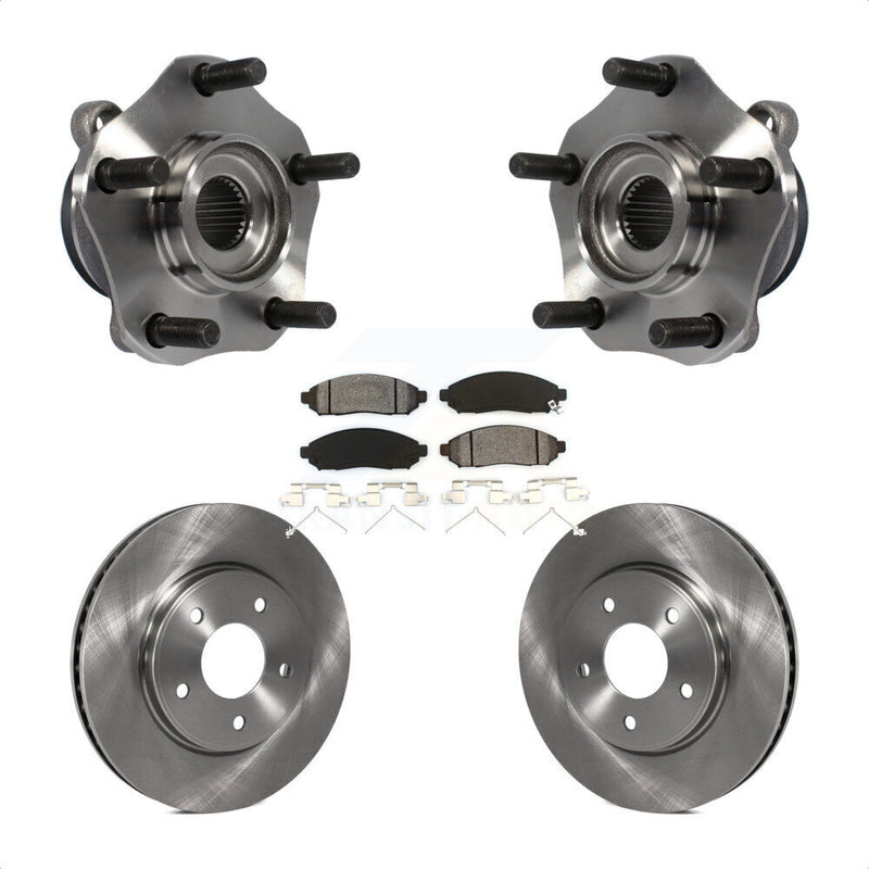 Transit Auto KBB-105839 Wheel Bearing and Hub Assembly for 2013-2021 Nissan NV200, Chevrolet City Express, Nissan LEAF - Front product image