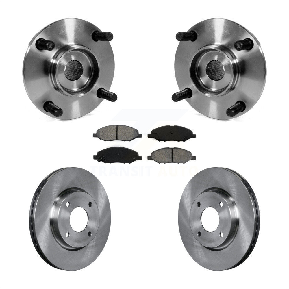 Transit Auto KBB-105844 Wheel Bearing and Hub Assembly for 2008 Nissan Versa - Front product image