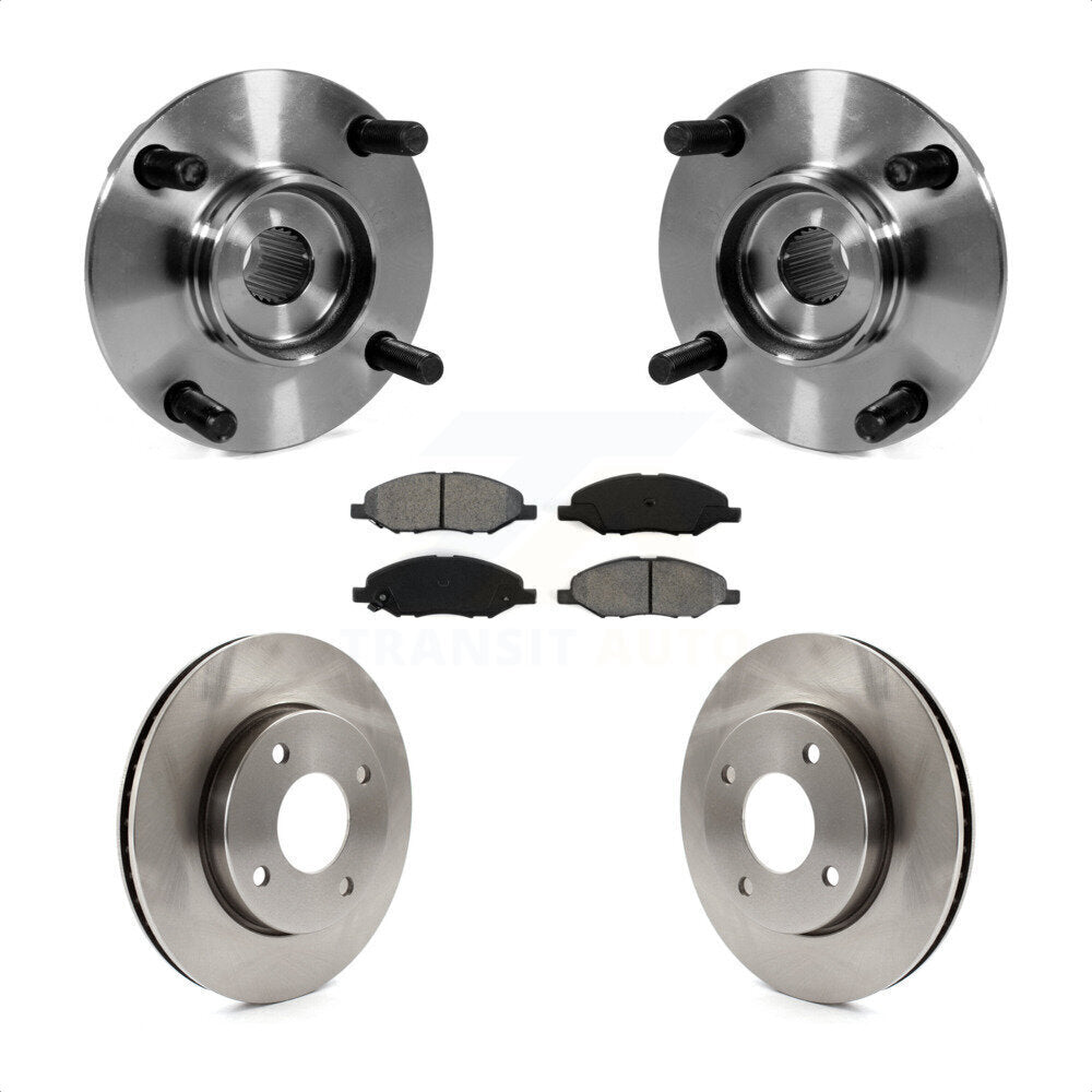 Transit Auto KBB-105846 Wheel Bearing and Hub Assembly for 2009-2011 Nissan Versa - Front product image