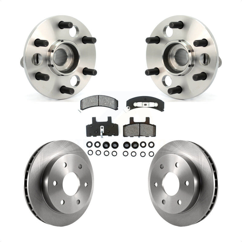 Transit Auto KBB-105857 Wheel Bearing and Hub Assembly for 1988-1994 Chevrolet K1500 Suburban, GMC K1500 Suburban, GMC Yukon & more - Front product image