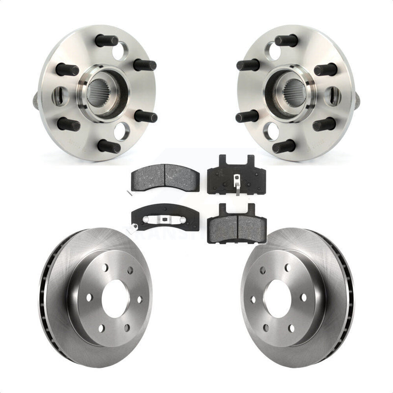 Transit Auto KBB-105858 Wheel Bearing and Hub Assembly for 1992-1994 Chevrolet K1500 Suburban, Chevrolet K2500 Suburban, GMC K2500 Suburban - Front product image
