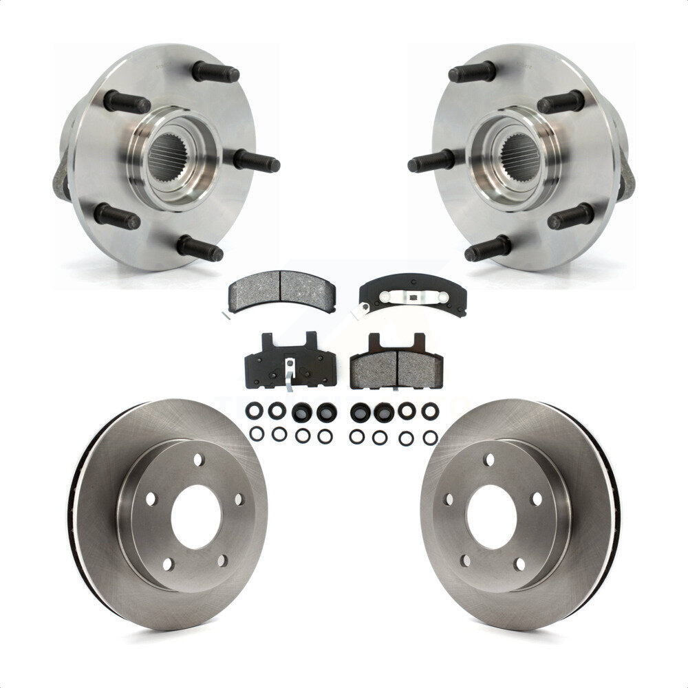 Transit Auto KBB-105861 Wheel Bearing and Hub Assembly for 1994-1999 Dodge Ram 1500 - Front product image