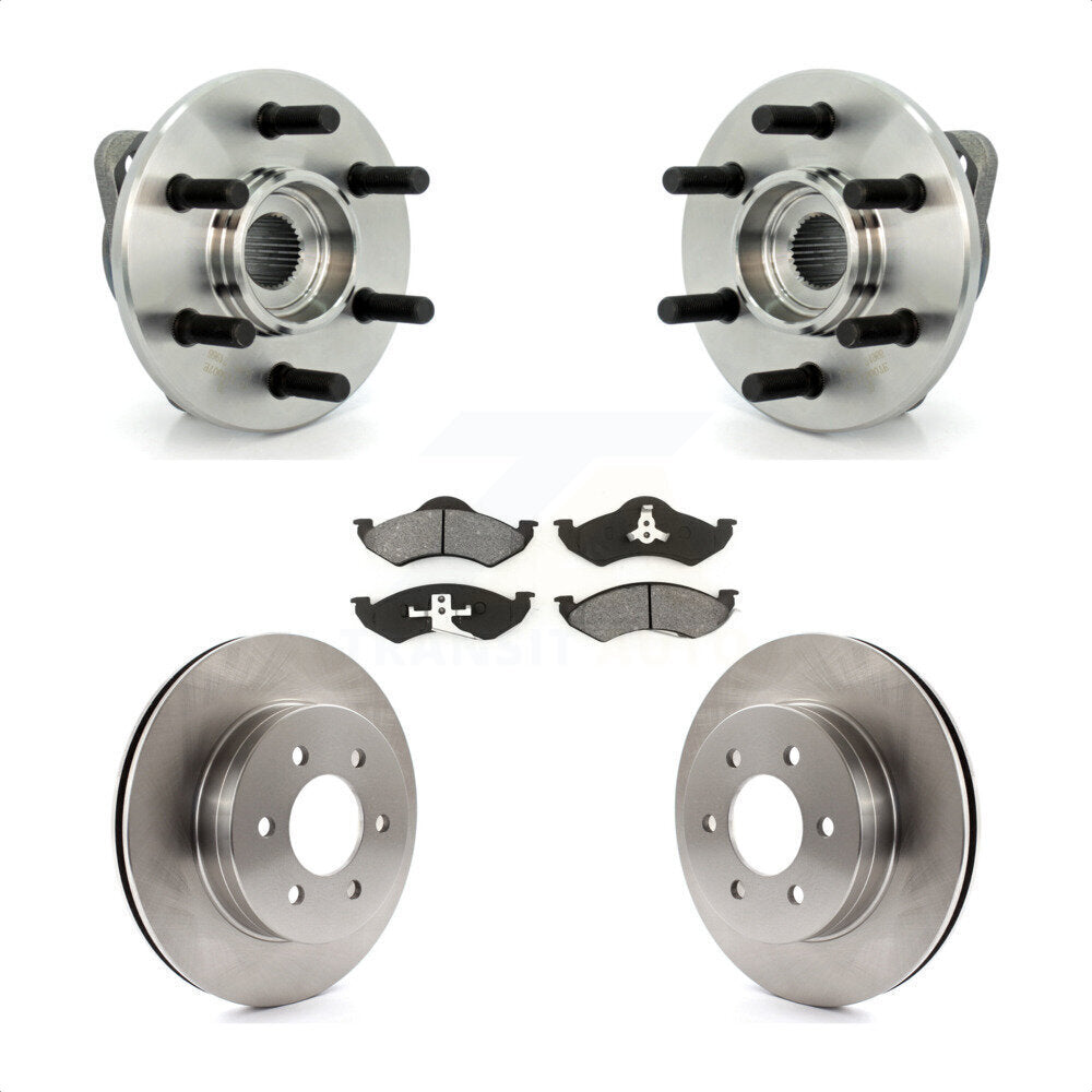 Transit Auto KBB-105862 Wheel Bearing and Hub Assembly for 1998-1999 Dodge Dakota, Dodge Durango - Front product image