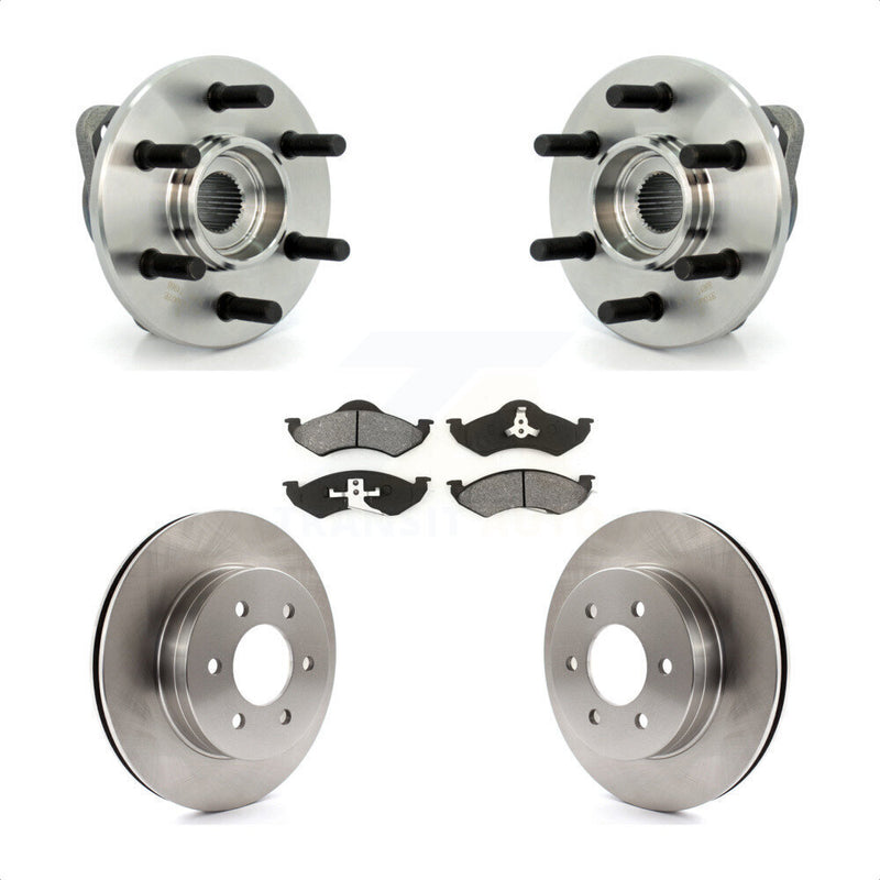 Transit Auto KBB-105862 Wheel Bearing and Hub Assembly for 1998-1999 Dodge Dakota, Dodge Durango - Front product image