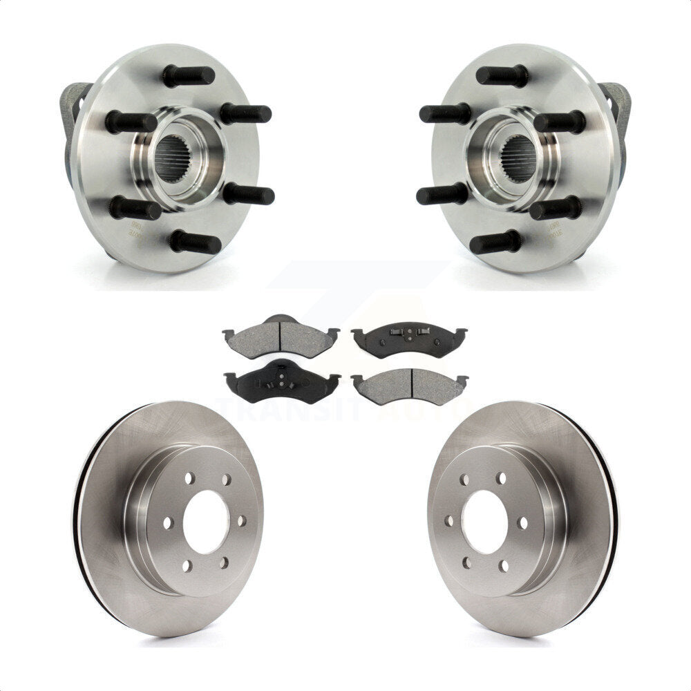 Transit Auto KBB-105863 Wheel Bearing and Hub Assembly for 2000-2002 Dodge Durango, Dodge Dakota - Front product image