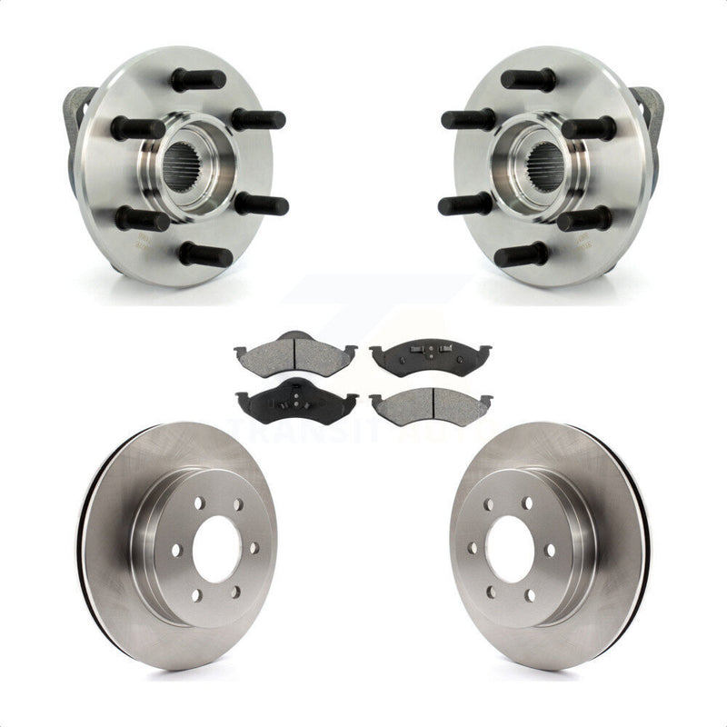 Transit Auto KBB-105863 Wheel Bearing and Hub Assembly for 2000-2002 Dodge Durango, Dodge Dakota - Front product image