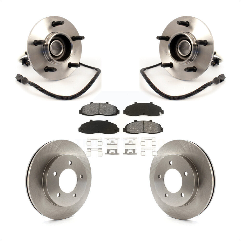 Transit Auto KBB-105866 Wheel Bearing and Hub Assembly for 1997-2000 Ford F-150 - Front product image