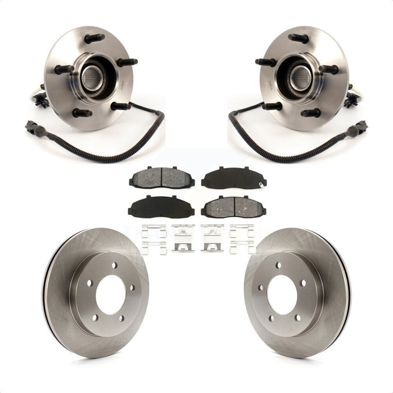 Transit Auto KBB-105866 Wheel Bearing and Hub Assembly for 1997-2000 Ford F-150 - Front product image