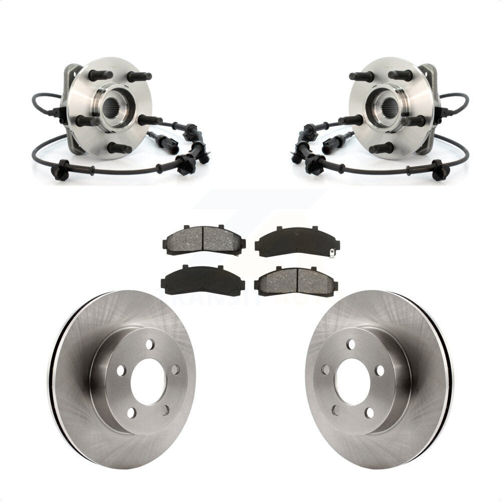 Transit Auto KBB-105869 Wheel Bearing and Hub Assembly for 2000-2002 Ford Ranger, Mazda B3000, Mazda B4000 - Front product image