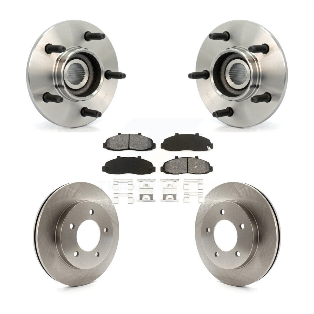Transit Auto KBB-105870 Wheel Bearing and Hub Assembly for 1997-2000 Ford F-150 - Front product image