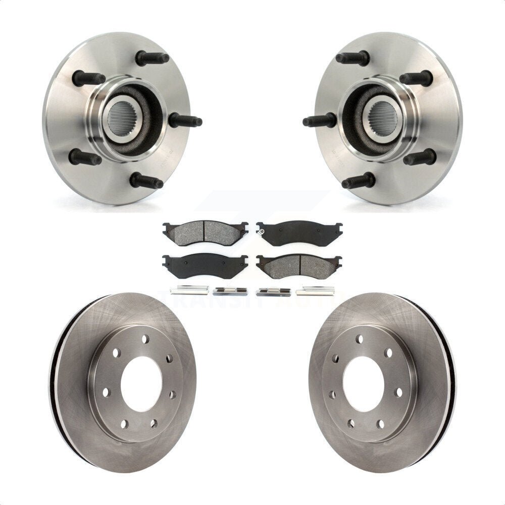 Transit Auto KBB-105871 Wheel Bearing and Hub Assembly for 1999 Ford F-150 - Front product image