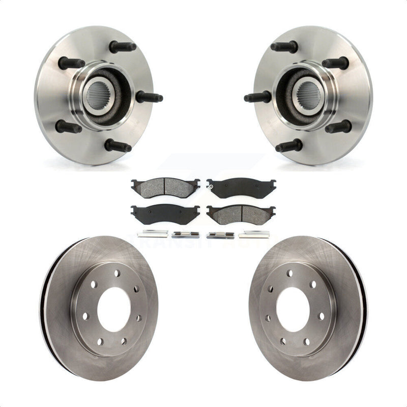 Transit Auto KBB-105871 Wheel Bearing and Hub Assembly for 1999 Ford F-150 - Front product image