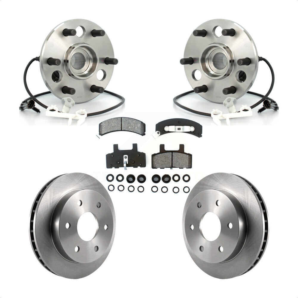 Transit Auto KBB-105877 Wheel Bearing and Hub Assembly for 1995-2000 GMC Yukon, Cadillac Escalade, Chevrolet K1500 & more - Front product image