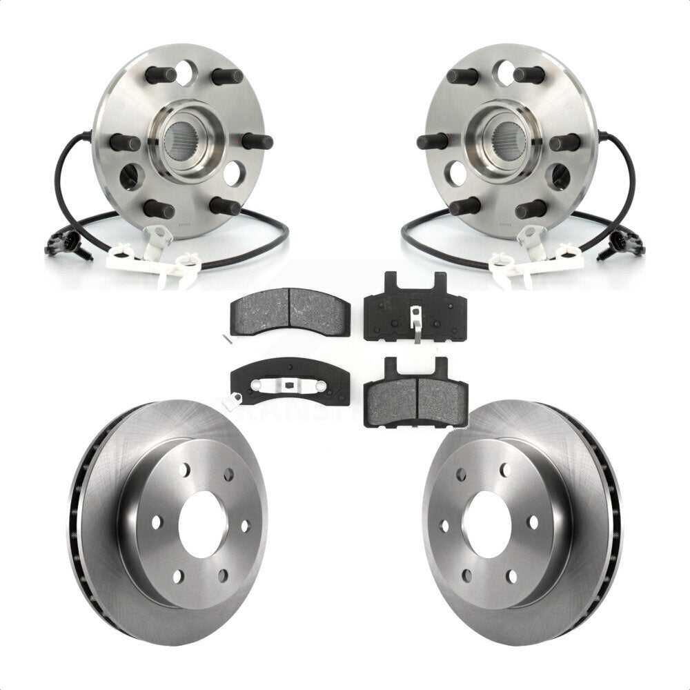 Transit Auto KBB-105878 Wheel Bearing and Hub Assembly for 1995-1997 Chevrolet K2500 Suburban, Chevrolet Tahoe, GMC K2500 Suburban & more - Front product image