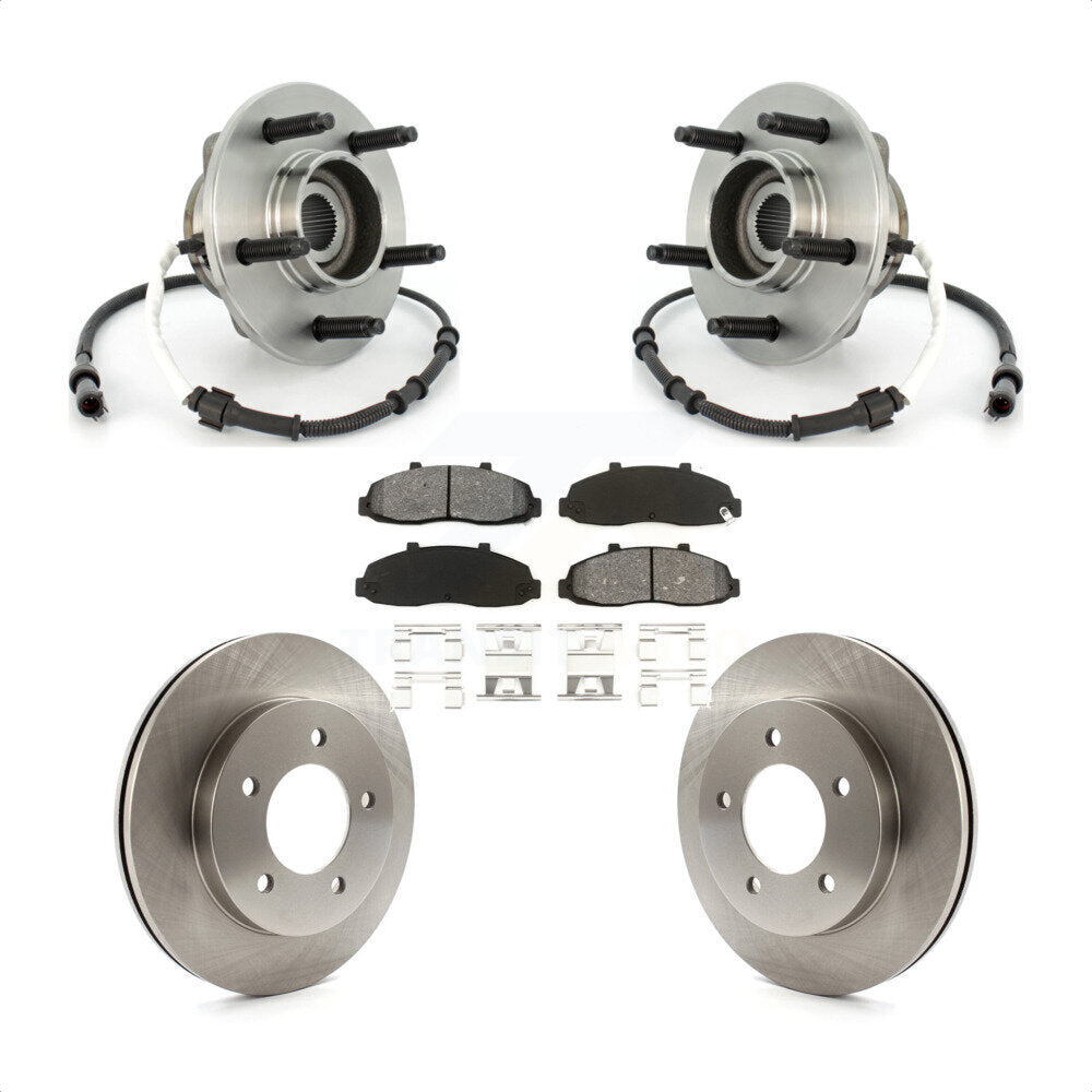 Transit Auto KBB-105881 Wheel Bearing and Hub Assembly for 2000-2004 Ford F-150 Heritage, Ford F-150 - Front product image