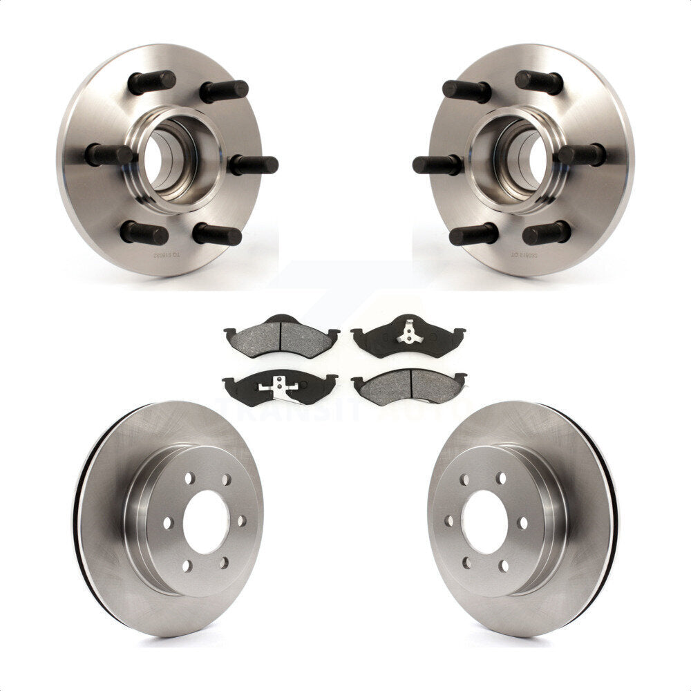 Transit Auto KBB-105885 Wheel Bearing and Hub Assembly for 1999 Dodge Dakota, Dodge Durango - Front product image