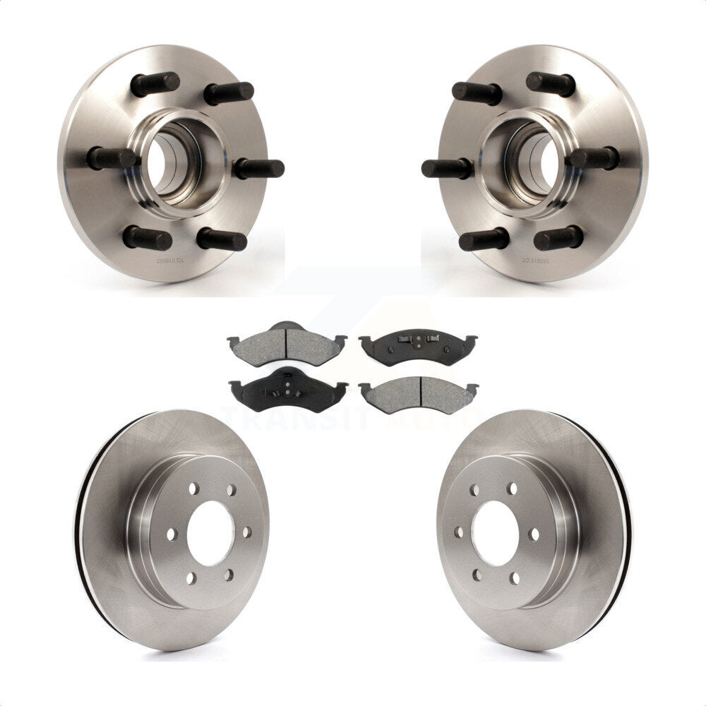 Transit Auto KBB-105886 Wheel Bearing and Hub Assembly for 2000-2002 Dodge Dakota, Dodge Durango - Front product image