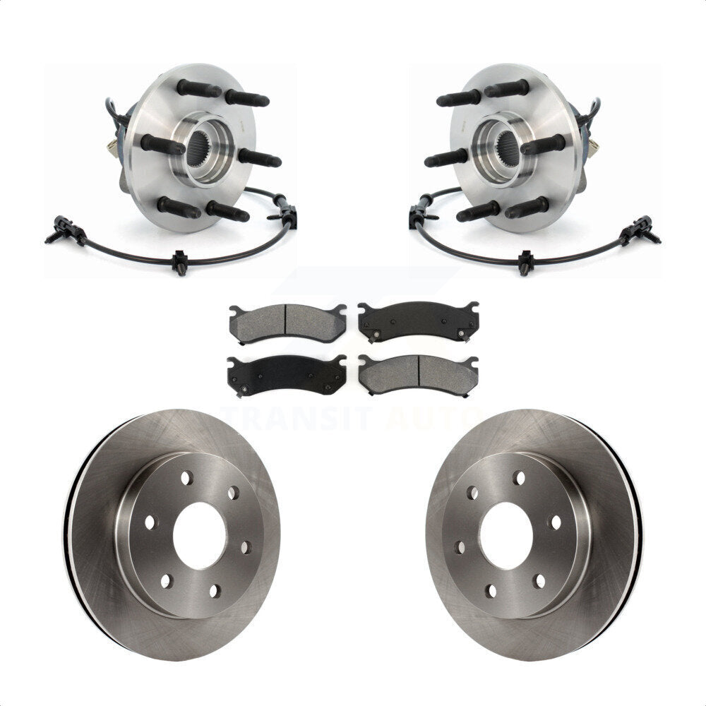 Transit Auto KBB-105893 Wheel Bearing and Hub Assembly for 1999-2008 Chevrolet Silverado 1500 Classic, GMC Sierra 1500 Classic, Chevrolet Silverado 1500 & more - Front product image