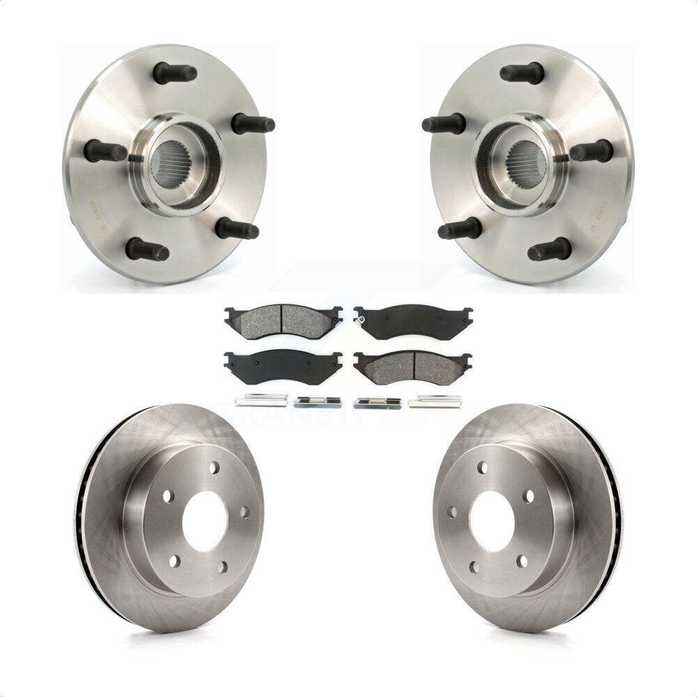 Transit Auto KBB-105897 Wheel Bearing and Hub Assembly for 2000-2001 Dodge Ram 1500 - Front product image