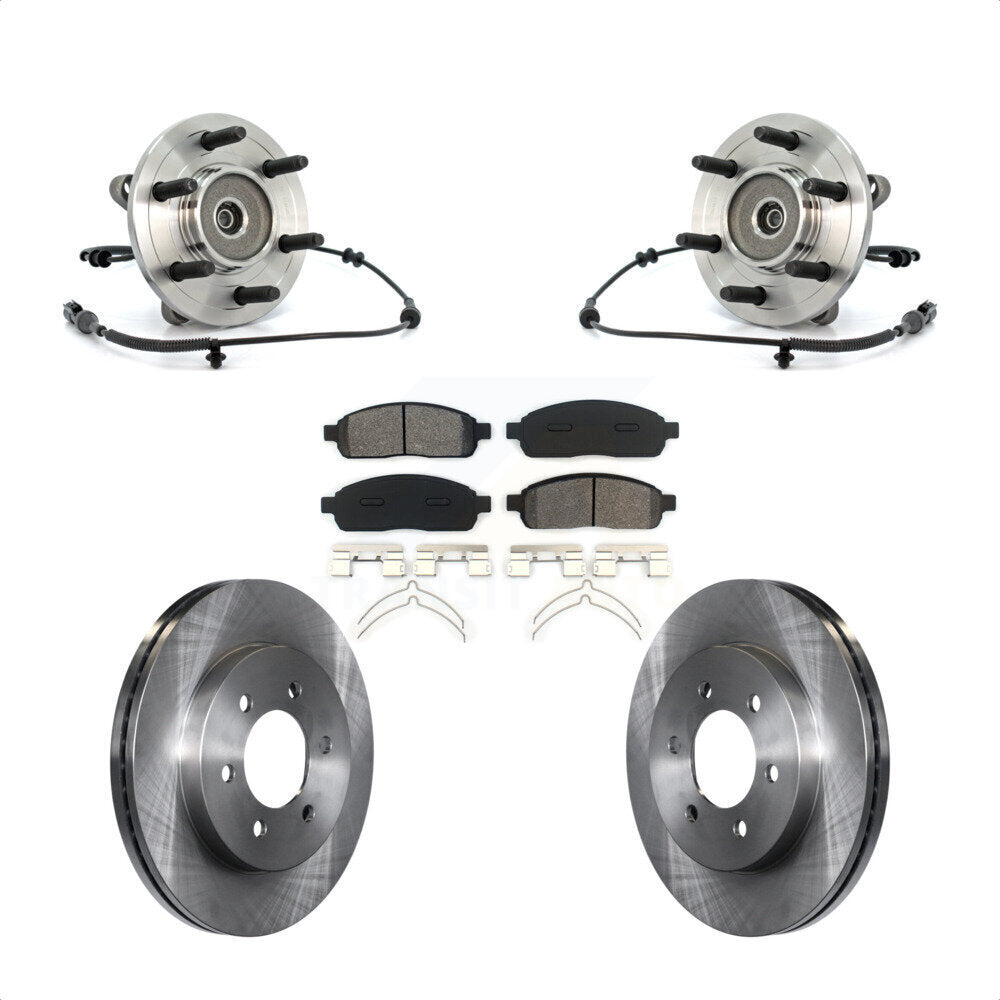 Transit Auto KBB-105908 Wheel Bearing and Hub Assembly for 2004-2005 Ford F-150 - Front product image