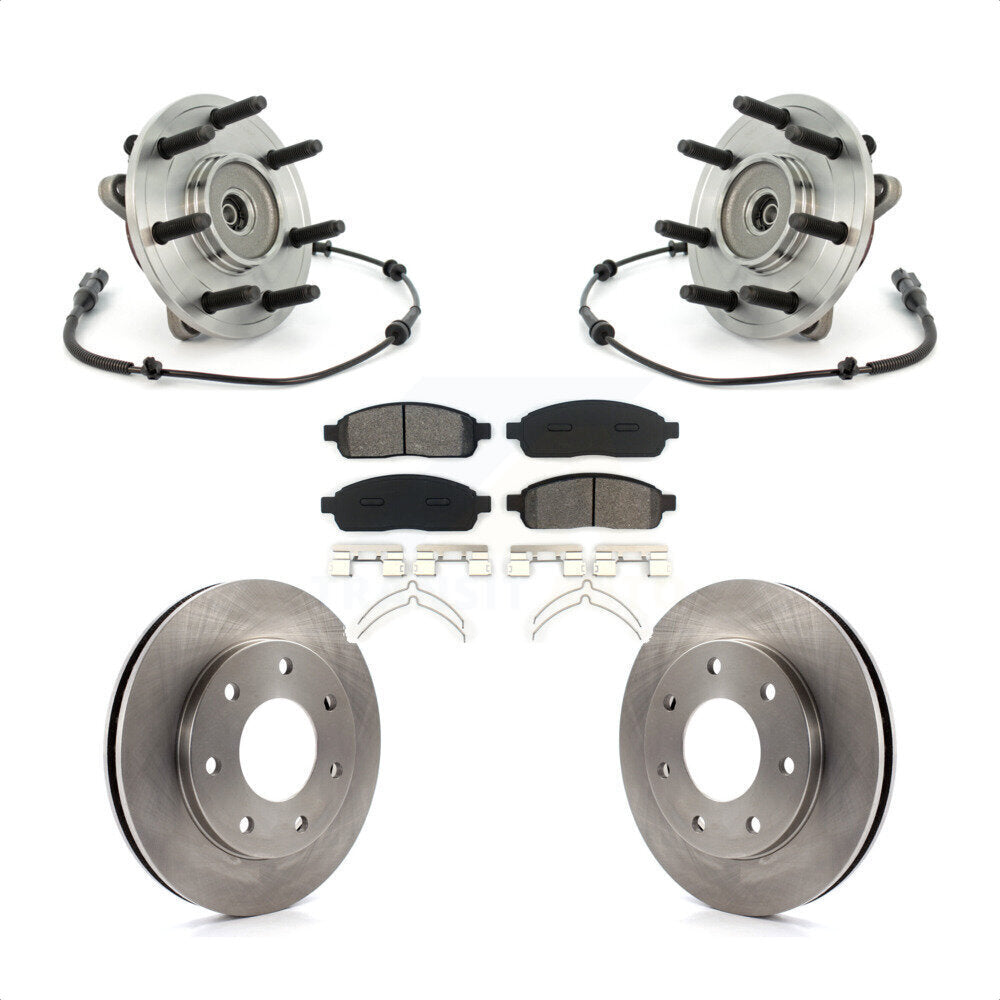 Transit Auto KBB-105909 Wheel Bearing and Hub Assembly for 2004 Ford F-150 - Front product image