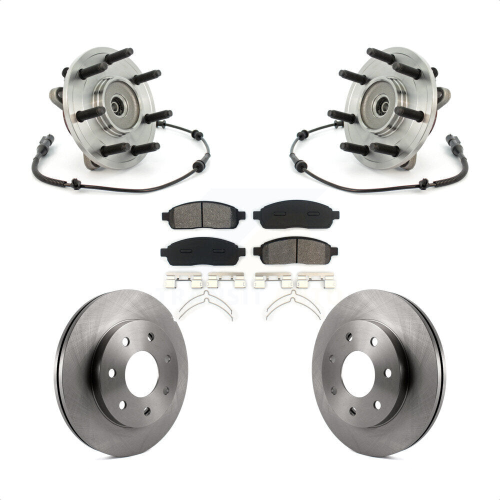 Transit Auto KBB-105910 Wheel Bearing and Hub Assembly for 2004-2005 Ford F-150 - Front product image