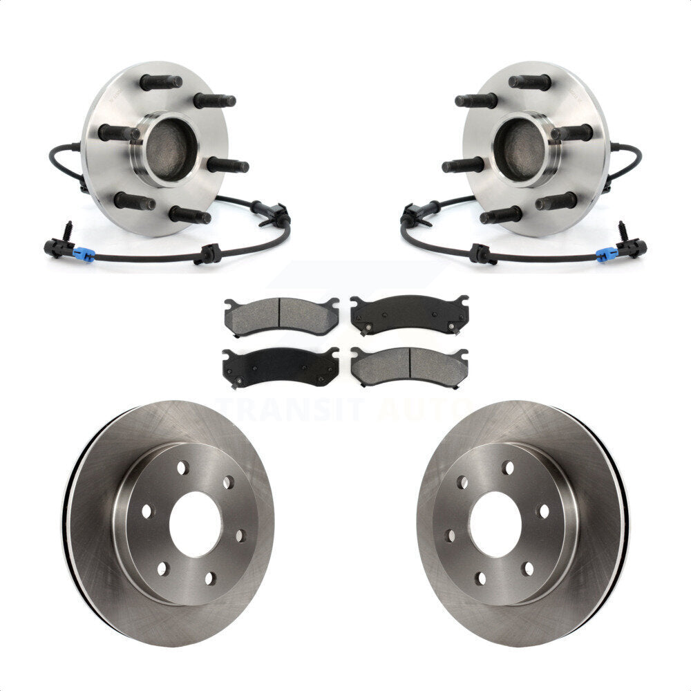Transit Auto KBB-105915 Wheel Bearing and Hub Assembly for 1999-2008 Chevrolet Silverado 1500 Classic, GMC Sierra 1500 Classic, Chevrolet Silverado 1500 & more - Front product image