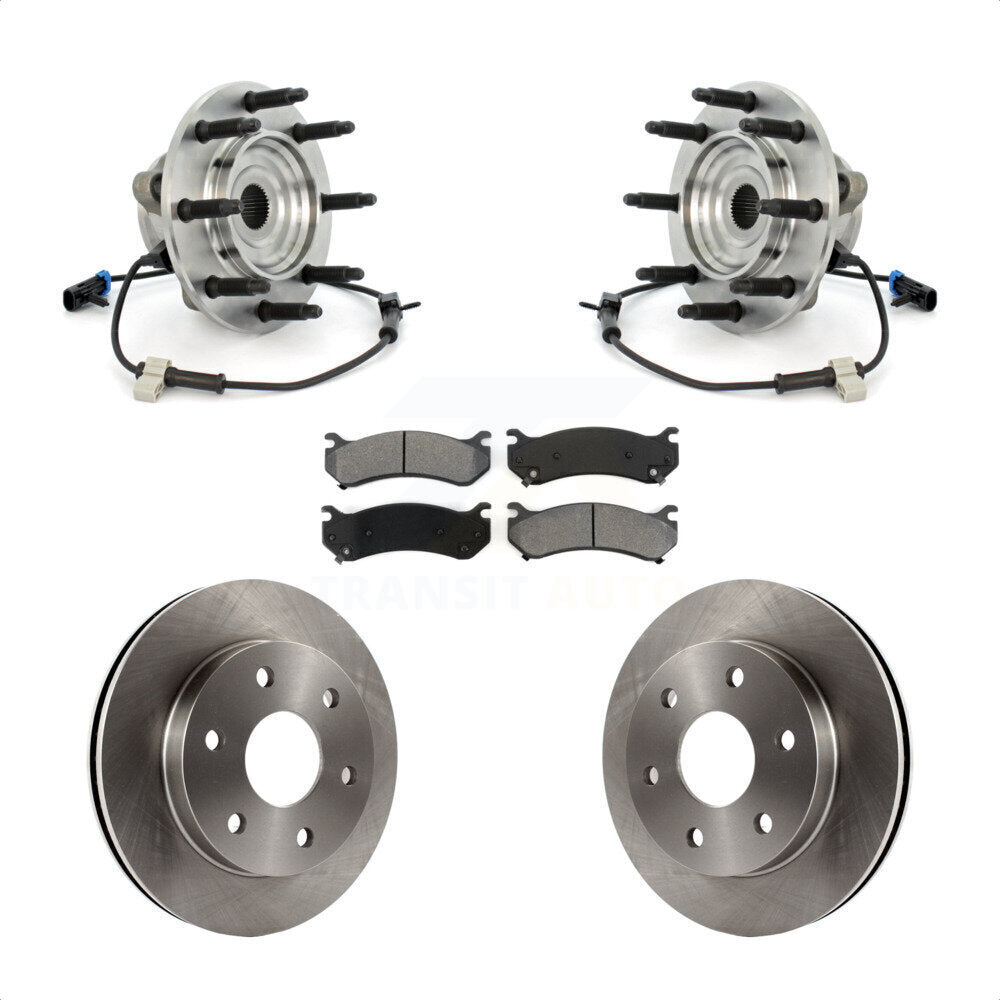 Transit Auto KBB-105919 Wheel Bearing and Hub Assembly for 2001-2007 GMC Sierra 1500 Classic, Chevrolet Silverado 1500, GMC Sierra 1500 - Front product image