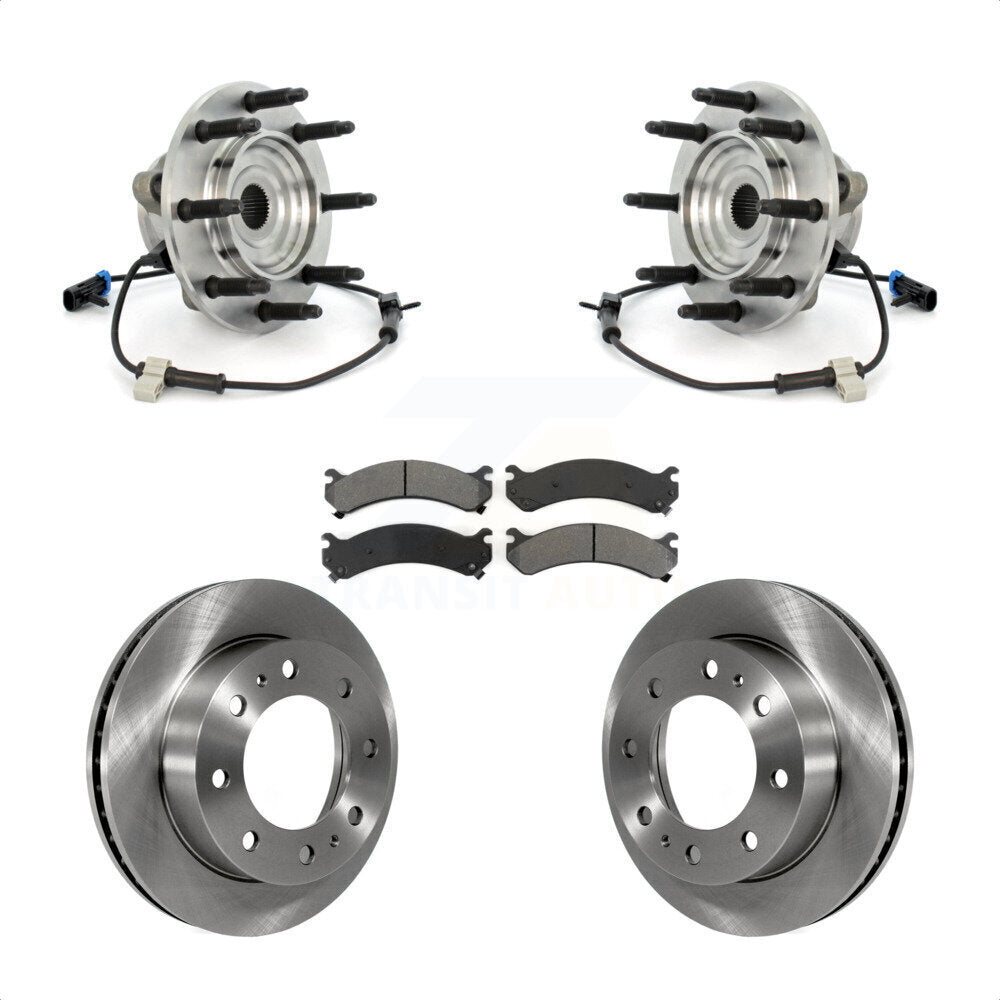 Transit Auto KBB-105920 Wheel Bearing and Hub Assembly for 1999-2007 Chevrolet Silverado 1500 HD Classic, Chevrolet Silverado 2500 HD Classic, GMC Sierra 1500 HD Classic & more - Front product image