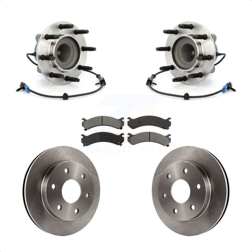 Transit Auto KBB-105922 Wheel Bearing and Hub Assembly for 2006 Chevrolet Express 2500, GMC Savana 2500 - Front product image