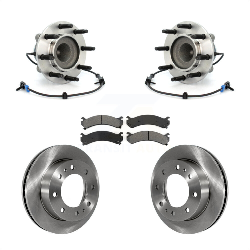 Transit Auto KBB-105923 Wheel Bearing and Hub Assembly for 1999-2017 GMC Savana 2500, Chevrolet Express 2500, Chevrolet Express 3500 & more - Front product image