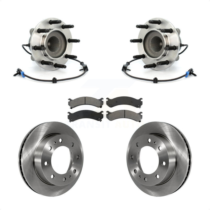 Transit Auto KBB-105923 Wheel Bearing and Hub Assembly for 1999-2017 GMC Savana 2500, Chevrolet Express 2500, Chevrolet Express 3500 & more - Front product image