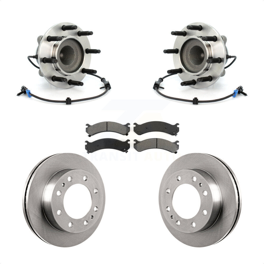 Transit Auto KBB-105924 Wheel Bearing and Hub Assembly for 2009-2015 Chevrolet Express 4500, GMC Savana 4500 - Front product image