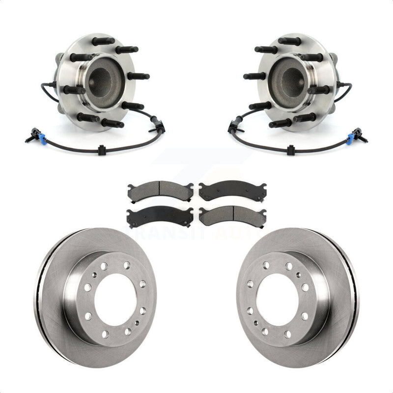 Transit Auto KBB-105924 Wheel Bearing and Hub Assembly for 2009-2015 Chevrolet Express 4500, GMC Savana 4500 - Front product image