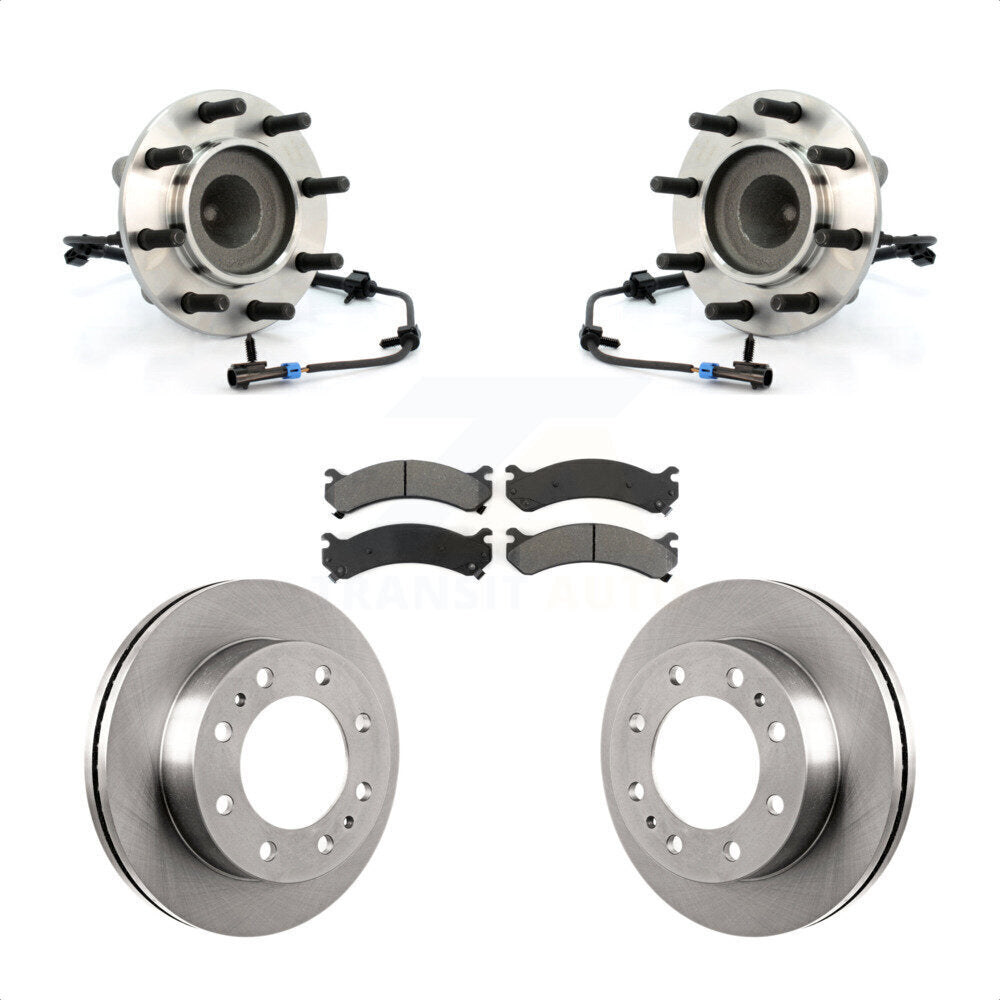 Transit Auto KBB-105925 Wheel Bearing and Hub Assembly for 2003-2017 Chevrolet Express 4500, GMC Savana 4500, Chevrolet Express 3500 & more - Front product image