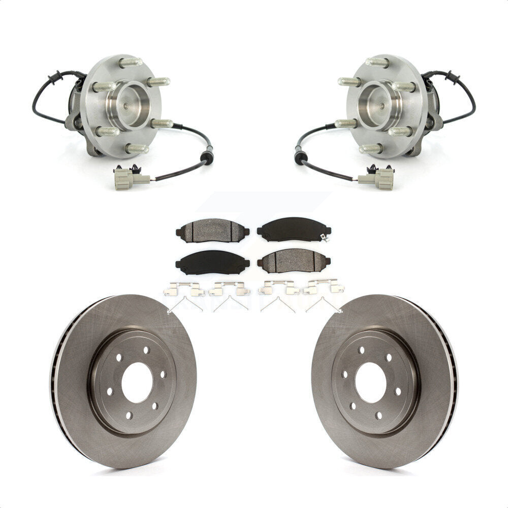 Transit Auto KBB-105930 Wheel Bearing and Hub Assembly for 2005-2024 Nissan Frontier, Suzuki Equator, Nissan Pathfinder & more product image