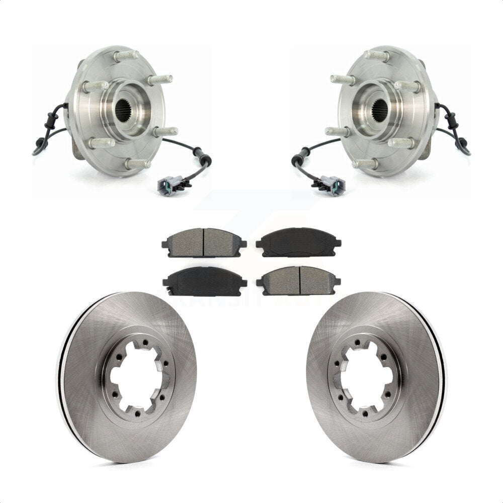 Transit Auto KBB-105935 Wheel Bearing and Hub Assembly for 2004 Nissan Pathfinder - Front product image