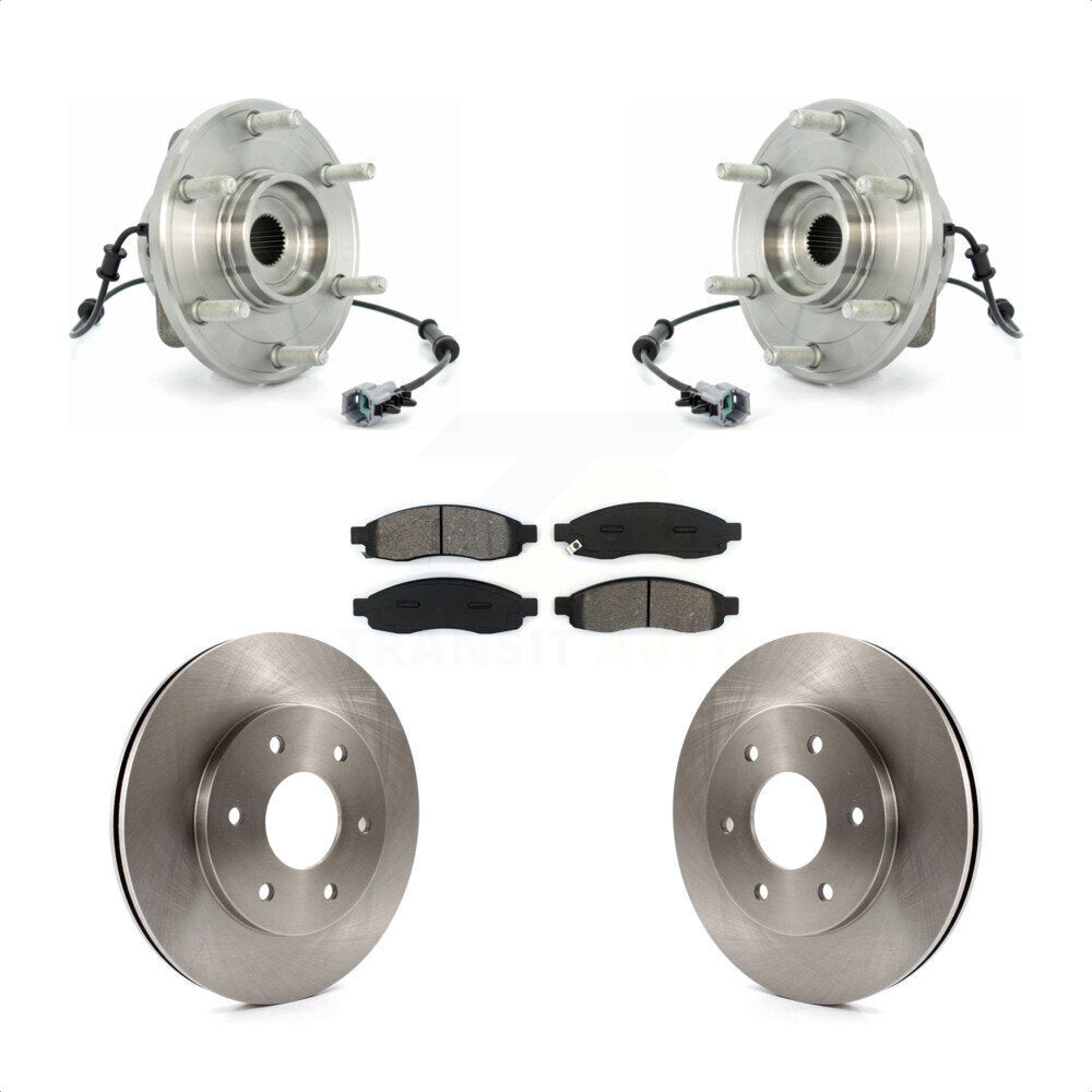 Transit Auto KBB-105936 Wheel Bearing and Hub Assembly for 2004-2005 INFINITI QX56, Nissan Armada, Nissan TITAN & more - Front product image