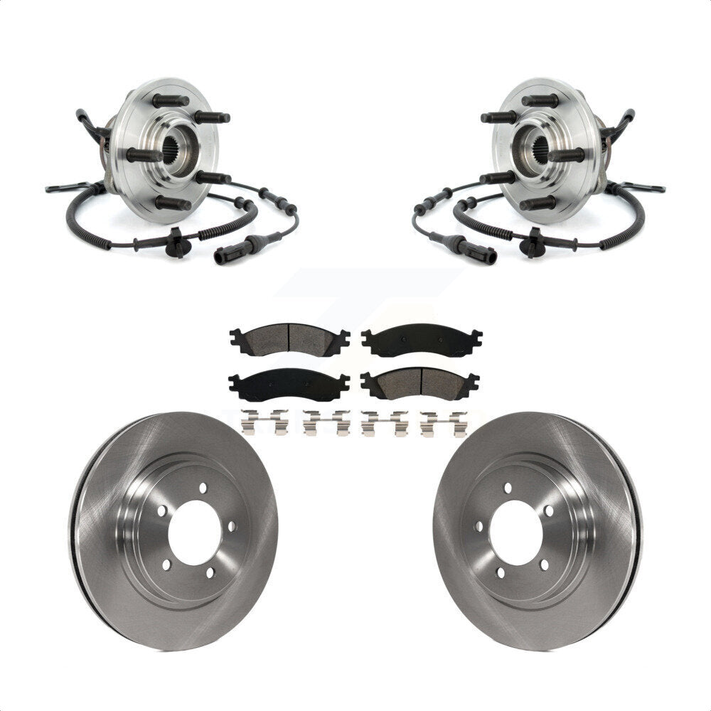 Transit Auto KBB-105948 Wheel Bearing and Hub Assembly for 2006-2010 Ford Explorer Sport Trac, Ford Explorer, Mercury Mountaineer - Front product image