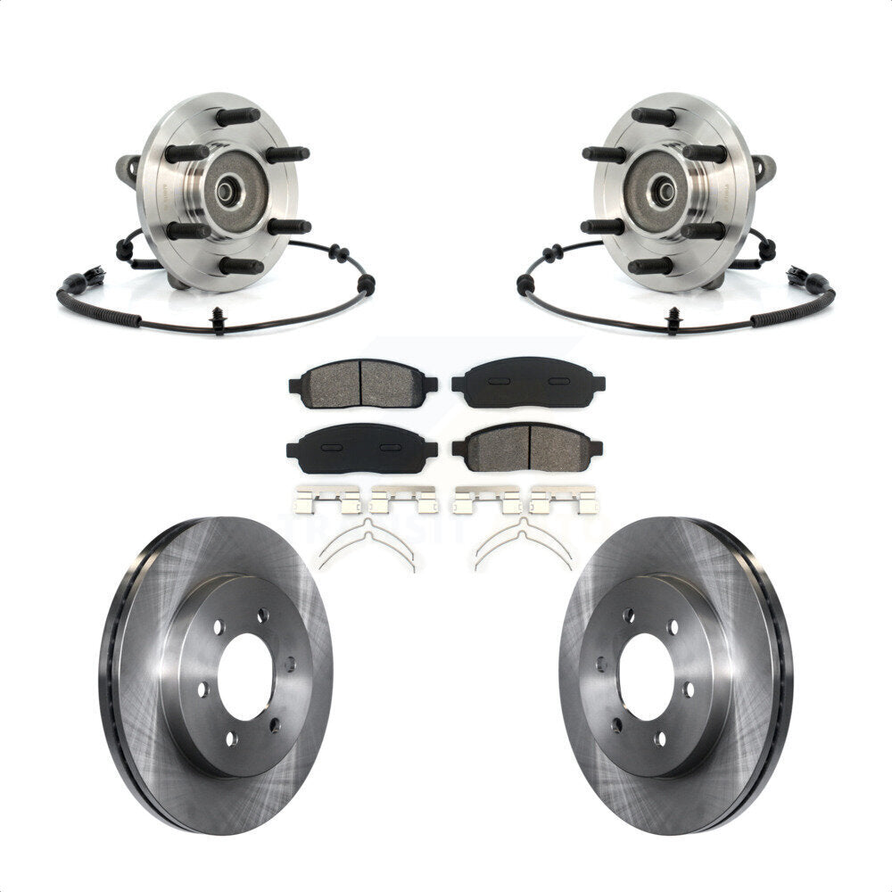 Transit Auto KBB-105949 Wheel Bearing and Hub Assembly for 2005-2008 Ford F-150, Lincoln Mark LT - Front product image