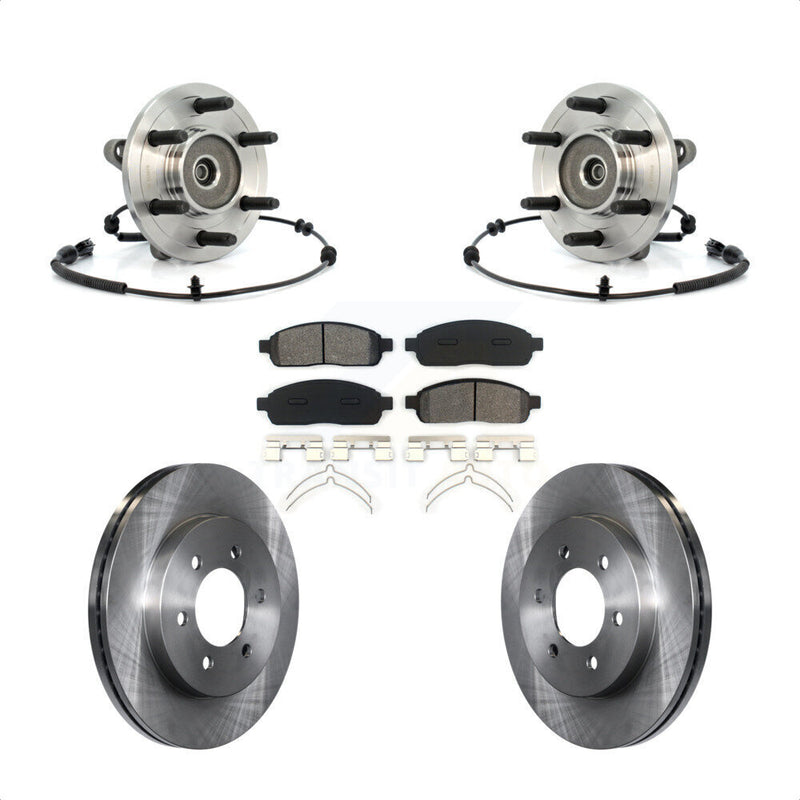 Transit Auto KBB-105949 Wheel Bearing and Hub Assembly for 2005-2008 Ford F-150, Lincoln Mark LT - Front product image